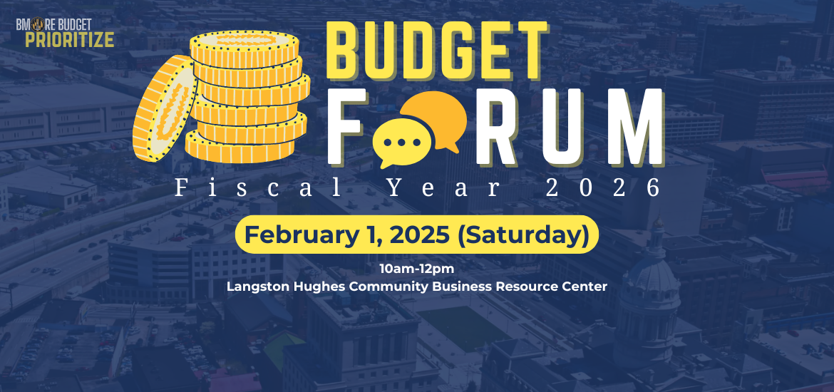 FY26 Budget Forum Banner